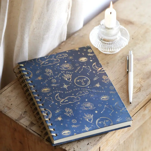 Notebook - Blue Starry Night Lined