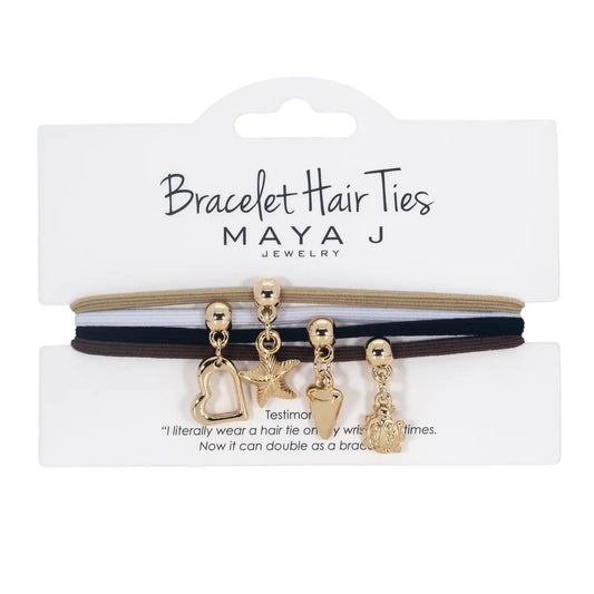 2-in-1 Bracelet Hair Tie Set