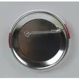 Metal Button "Living with A German"