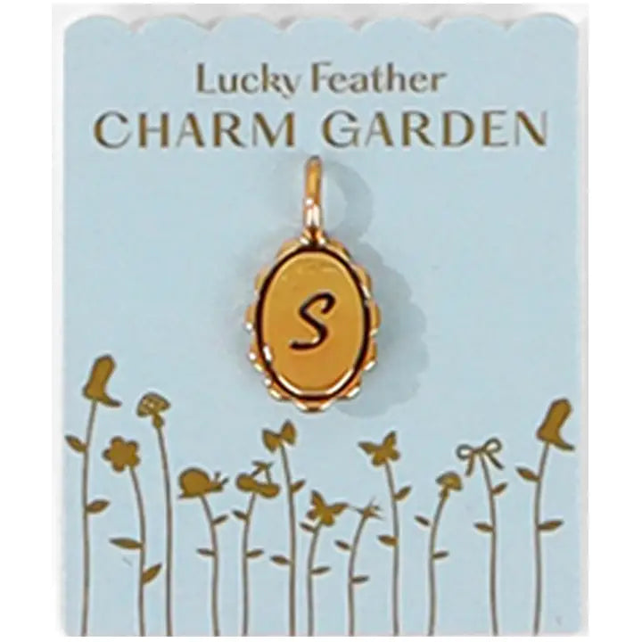 Initial Charm Garden by Lucky Feather