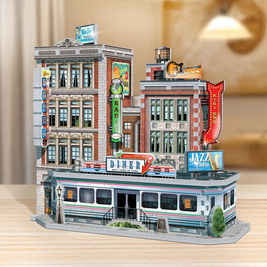 1050's Diner 3D Puzzle