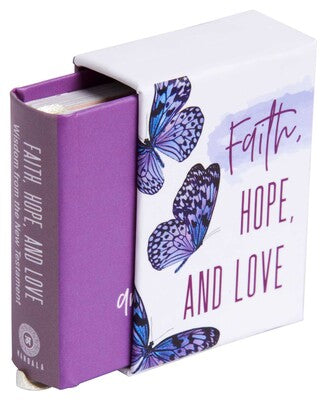 Tiny Books - Faith, Hope, and love