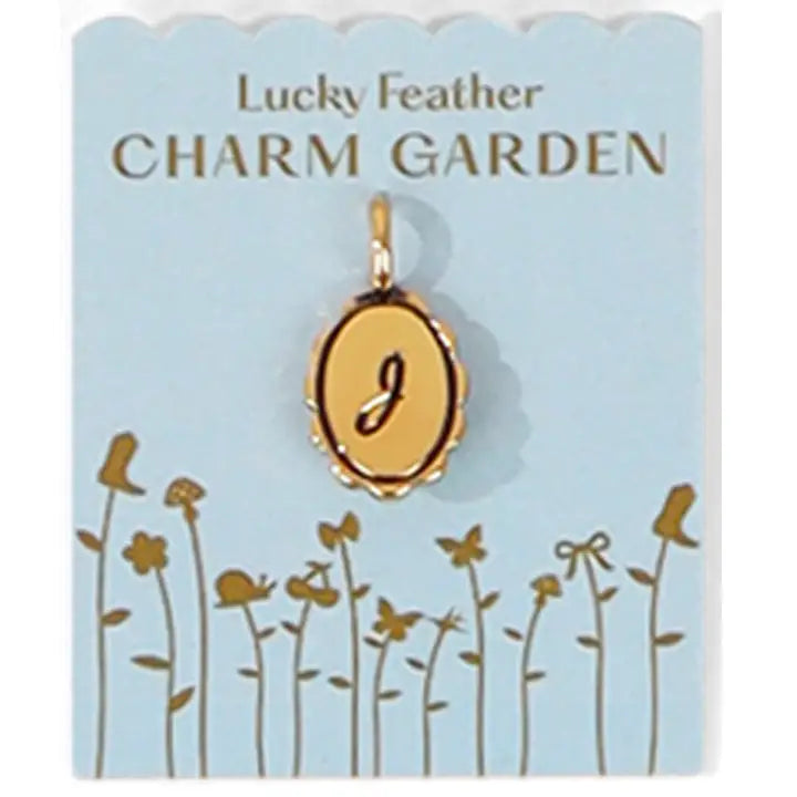 Initial Charm Garden by Lucky Feather