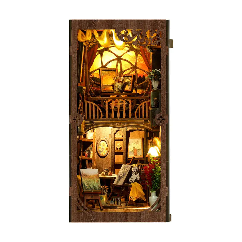 Diy Book Nook Kit: Golden Twilight Studio