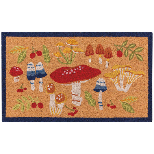 Door Mat - Field of Mushroom