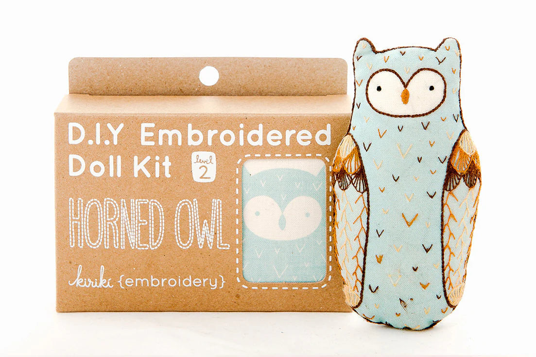 DIY Embroidered Doll Kits