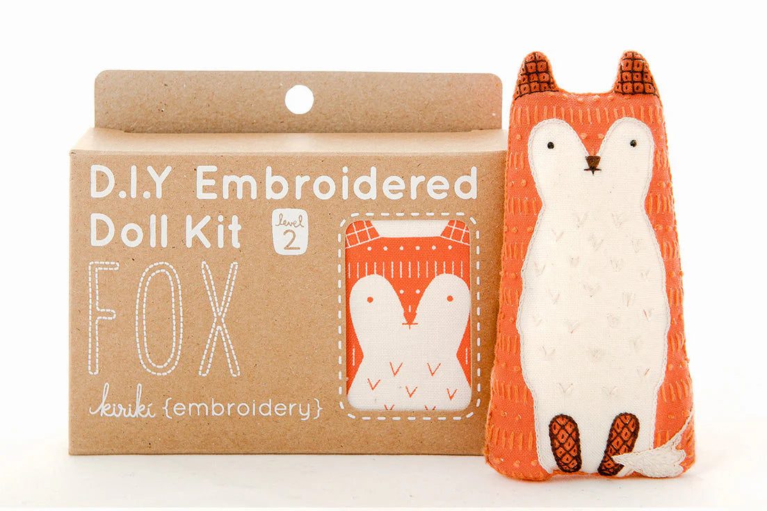 DIY Embroidered Doll Kits
