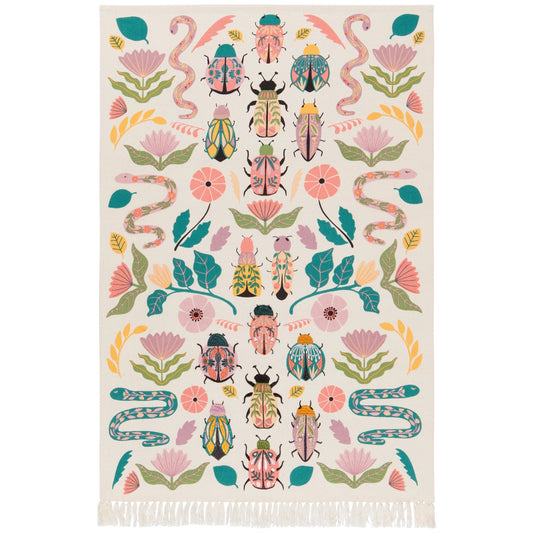Amulet Embroidered Dishtowel