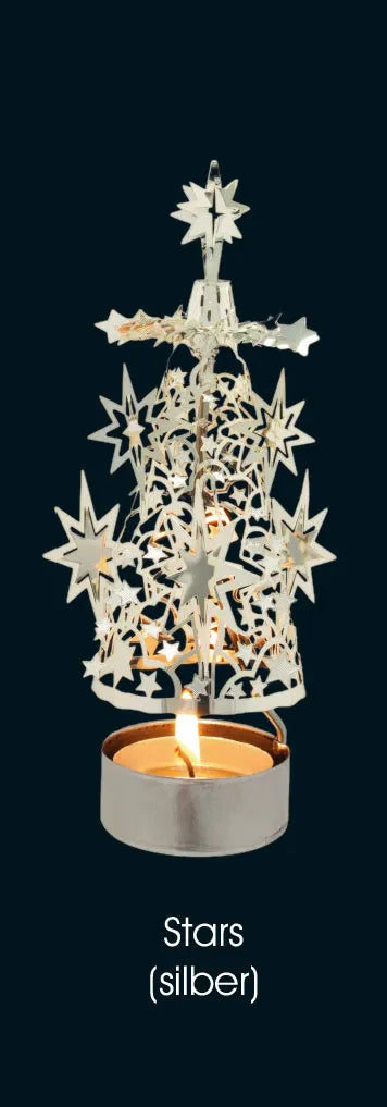 Candle Carousel Pyramid Metal