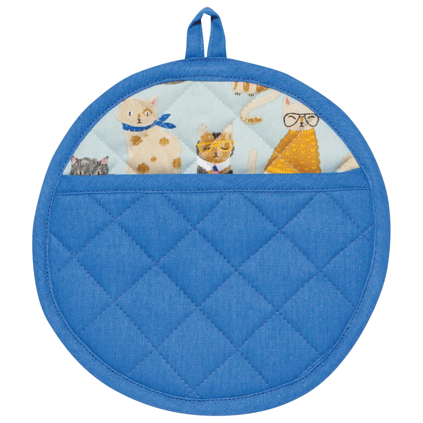 Potholder - Round - Feline