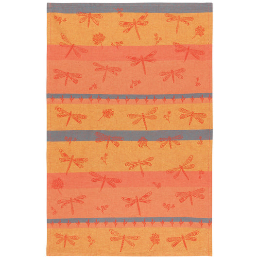 Dishtowel - Woven Jacquard - Dragonfly