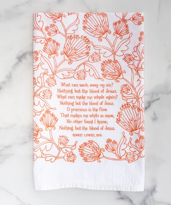 Hymn Tea Towels - 24" x 20"