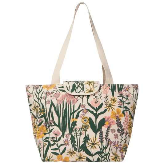 Tote - Bees & Blooms Fold-Up