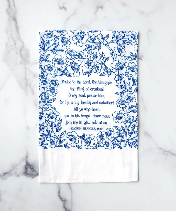 Hymn Tea Towels - 24" x 20"