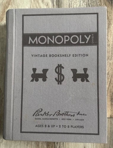 Monopoly Vintage Bookshelf Edition