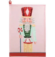 Christmas Nutcracker Towel - Pink