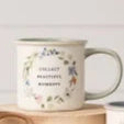 Mugs- Dried Floral Wreaths