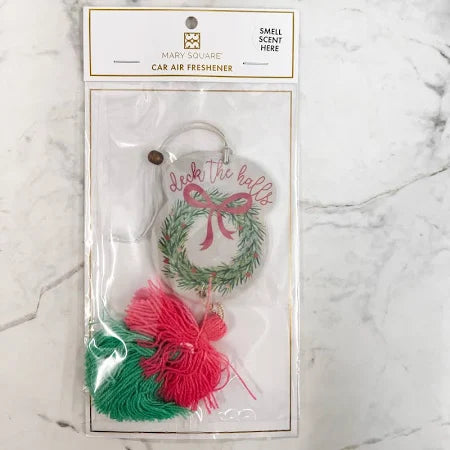 Car Air Freshener Deck The Halls