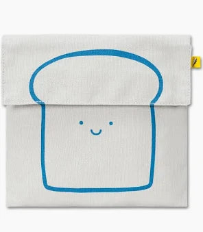 Zip Snack Bag - Bread Blue