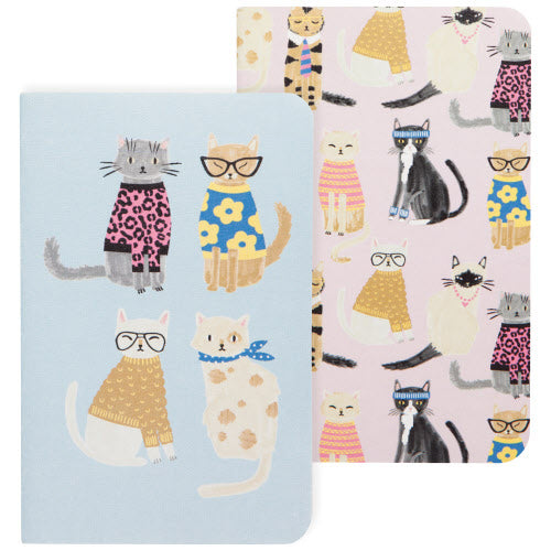 Notebook - Set of 2 - Feline Fine