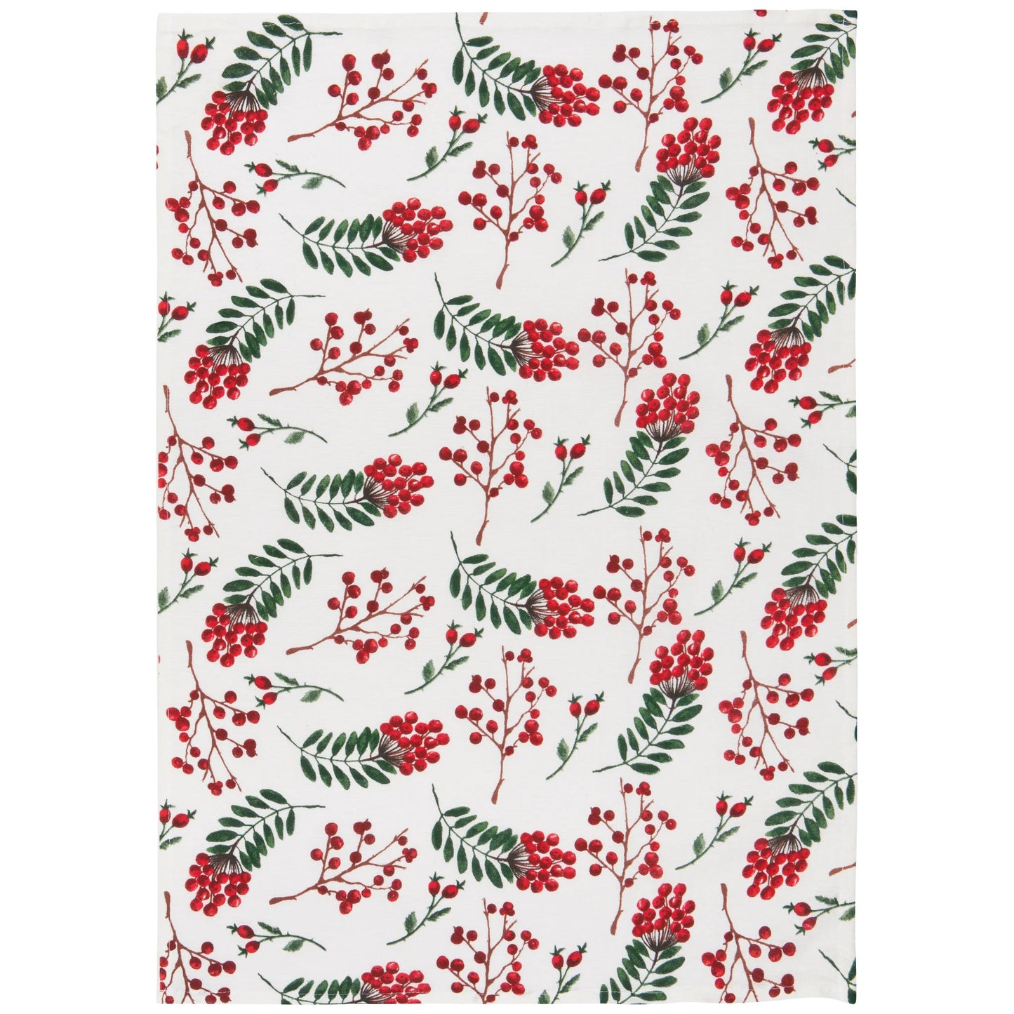 Dish Towel - Bakers Floursack - Winterberry (Set of 3)