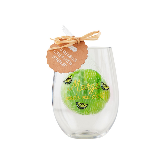 Margarita Party Cup And Ice Cube Set