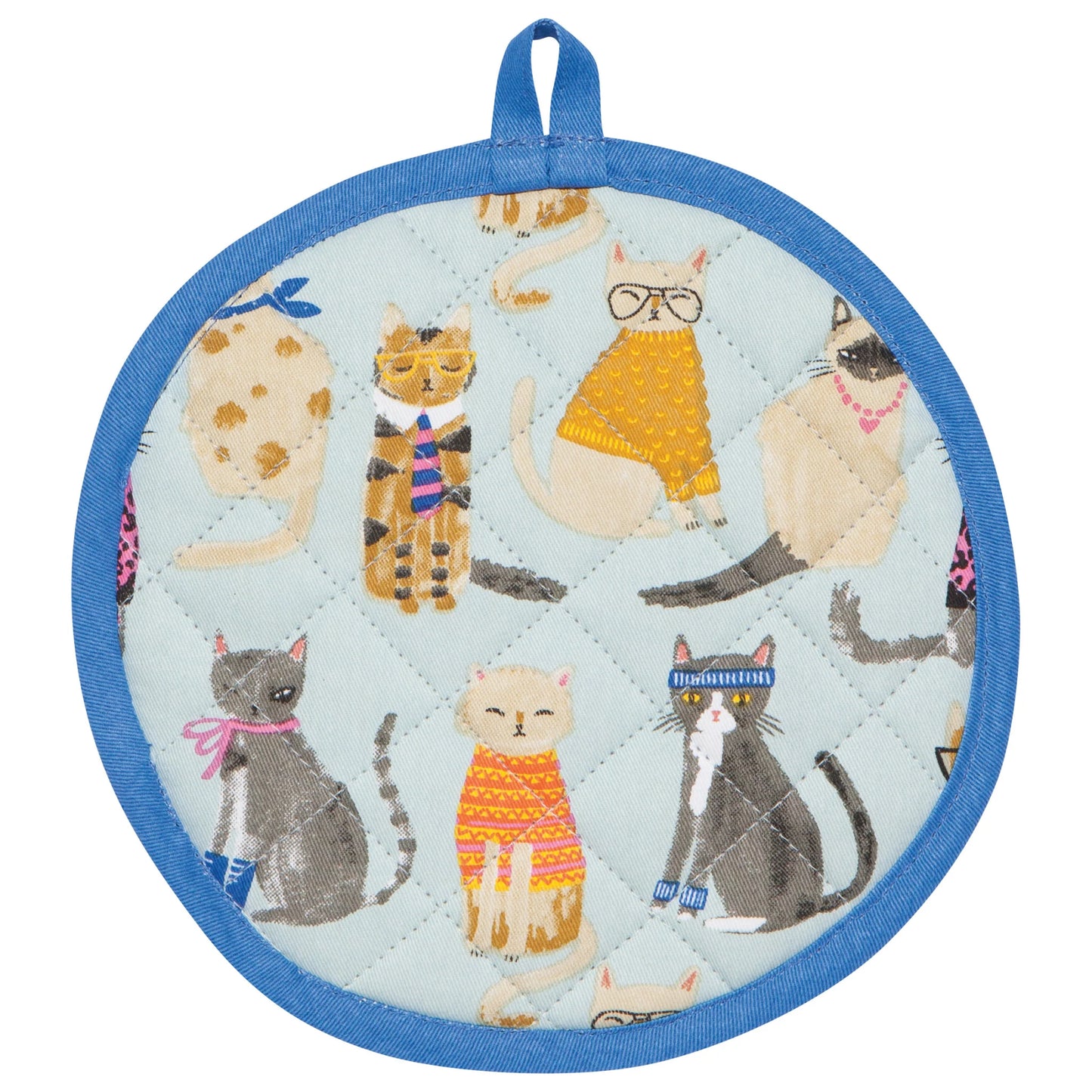 Potholder - Round - Feline