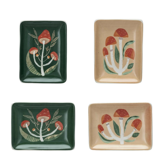 Dish - Mushrooms - 2 Colors, 2 Styles