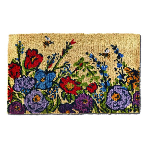 Door Mat - Flower Garden