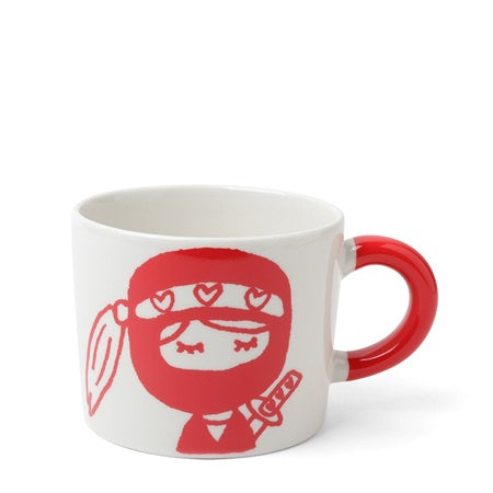 Cup Ninja Girl Red