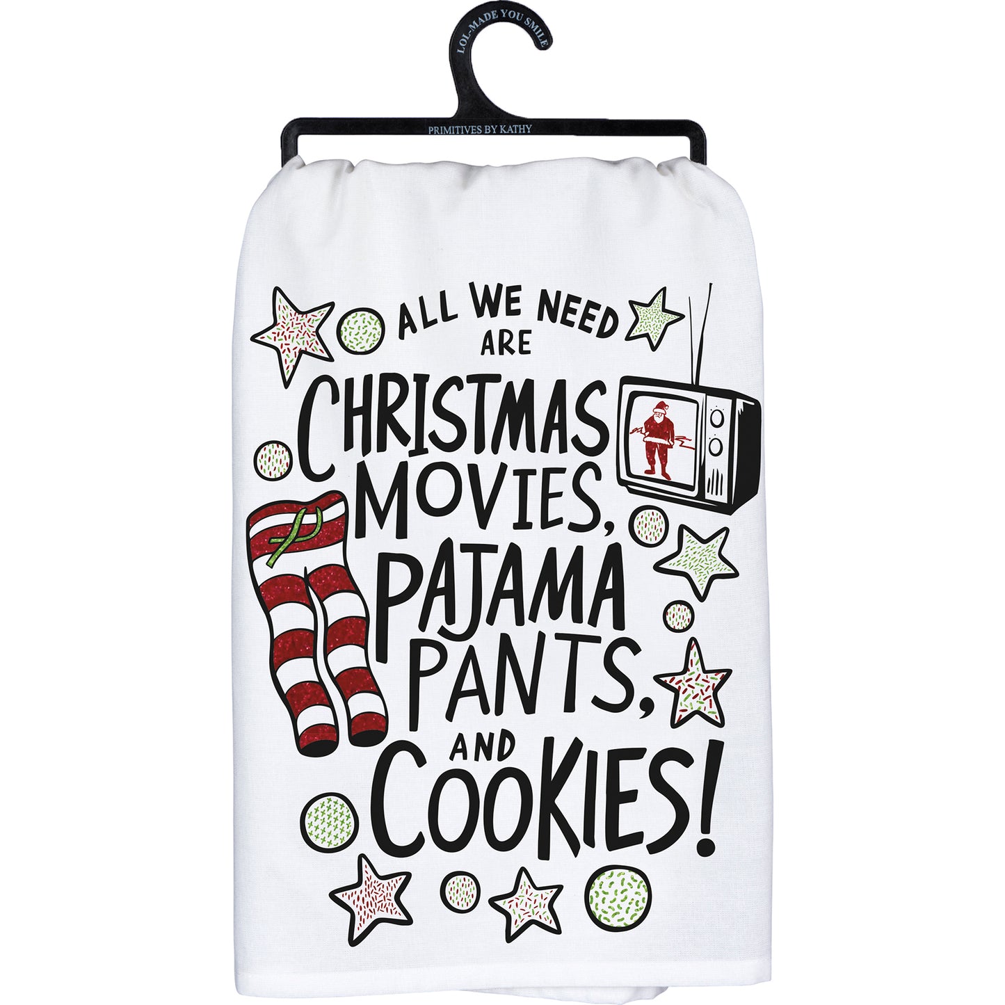 Kitchen Towel - Christmas Movies Pajama Pants