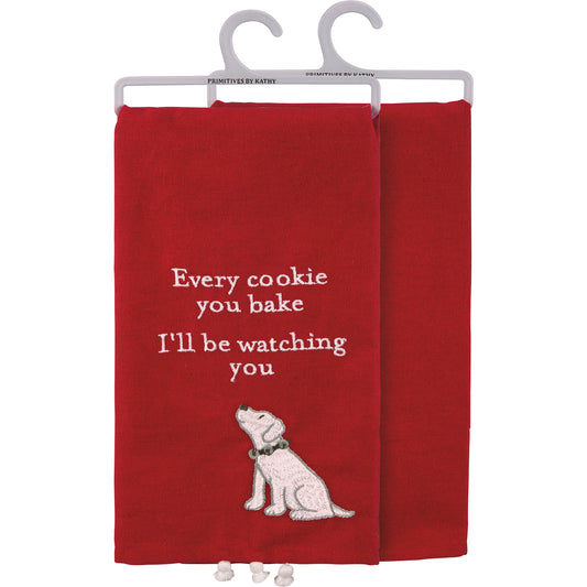 Kitchen Towel - Every Cookie I'll Be Watching You
