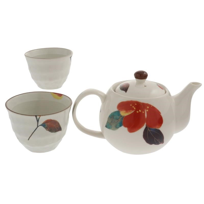 Tea Set For 2 Ryukyu Florals