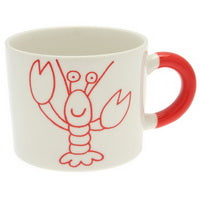 Mug - Color Handle Animal Kotobuki