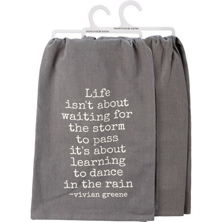 Kitchen Towel - Learning To Dance In The Rain