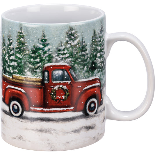 Mug - Red Truck