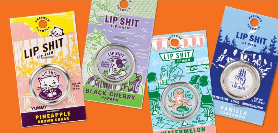 Lip Balm - Lip Shit -10 varieties