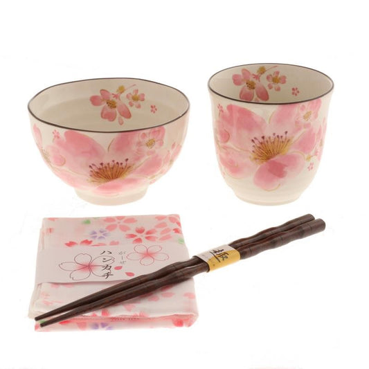 BOWL & CUP SETS Textile Beautiful Sakura Bloom BOWL & CUP SETS