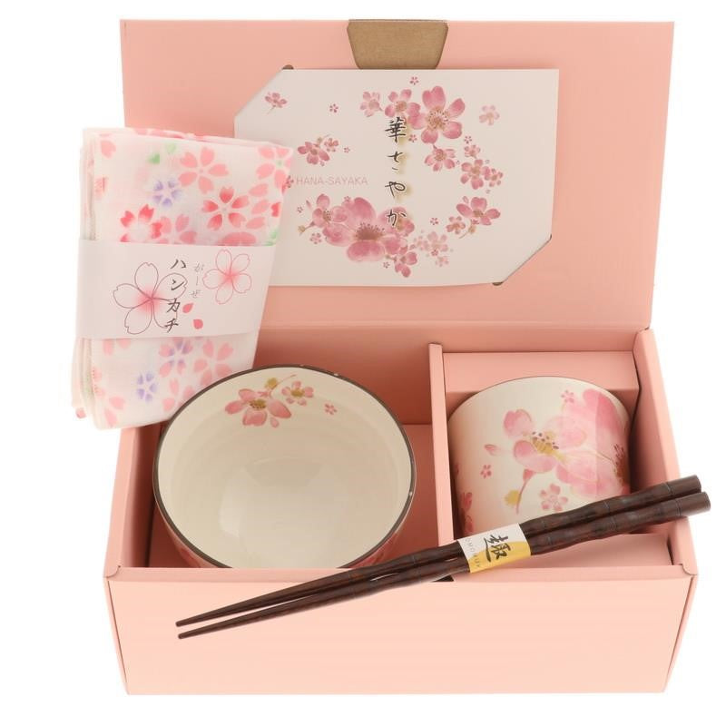 BOWL & CUP SETS Textile Beautiful Sakura Bloom BOWL & CUP SETS