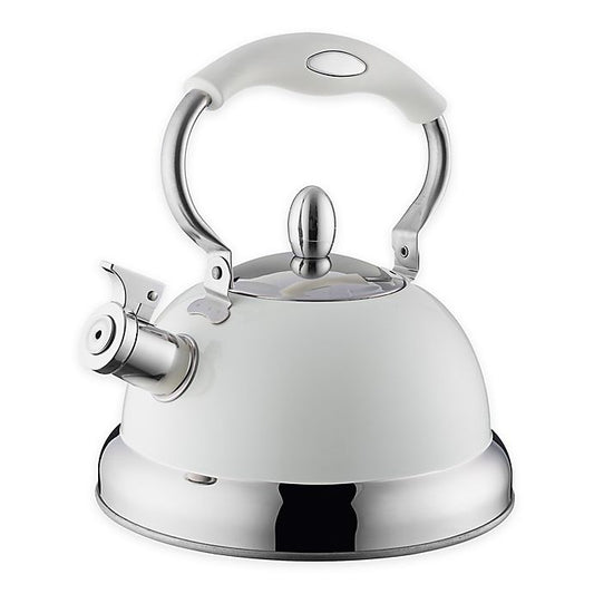 Typhoon Living 2.5-Liter Stovetop Tea Kettle in Cream