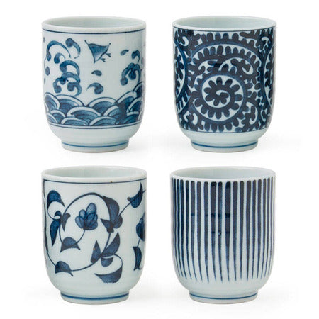 Teacup Blue & White Teacup ( 4 Styles to Choose from)