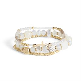 Have Faith Stretch Bracelet - 4 Styles