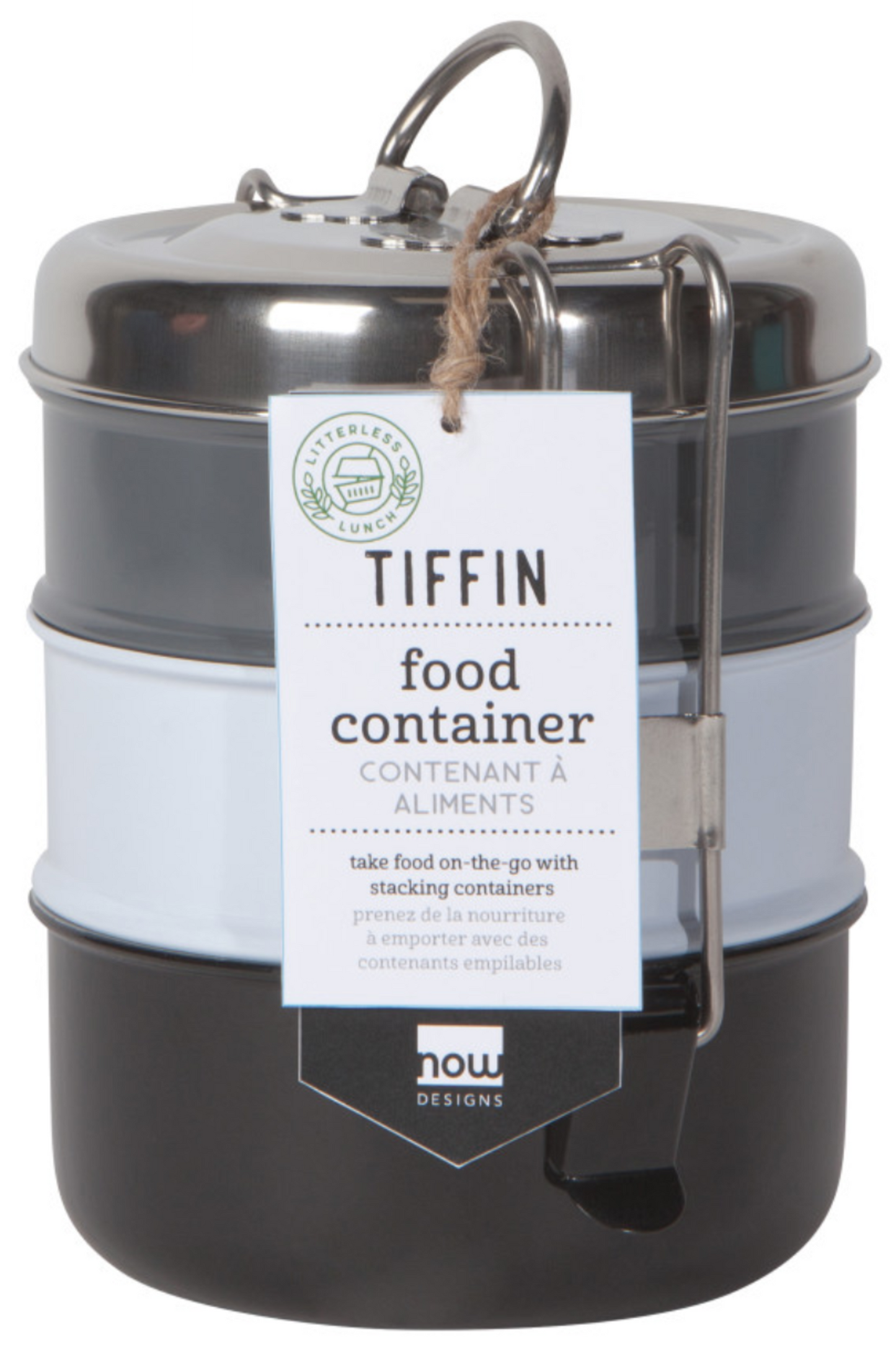 3 Tier Dove Tiffin Food Container