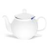 Classic Round Teapot with cup and diffuser Set