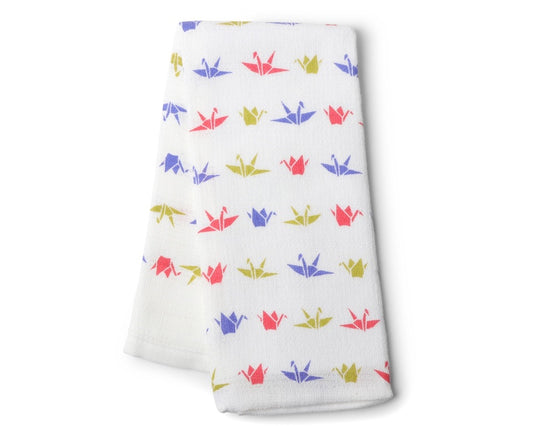 Tea Towel Paper Cranes