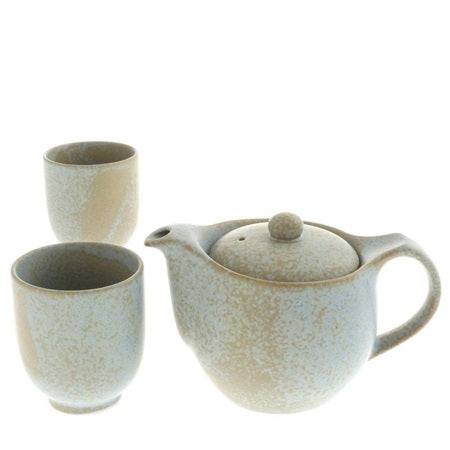 Tea Set Grey Stone