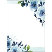 Gina B Memo Pad- Blue Floral