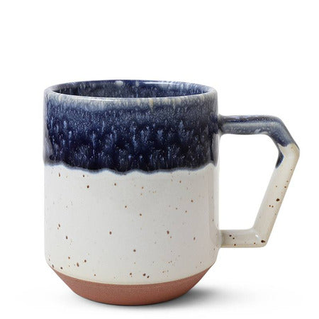 Mug -Chips 12 oz. Mug Navy Drip Glaze