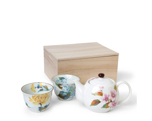 Summer Floral Tea Set