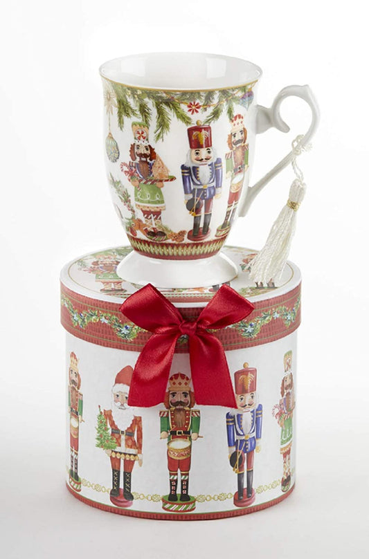 Porcelain Mug in Box, Nutcracker